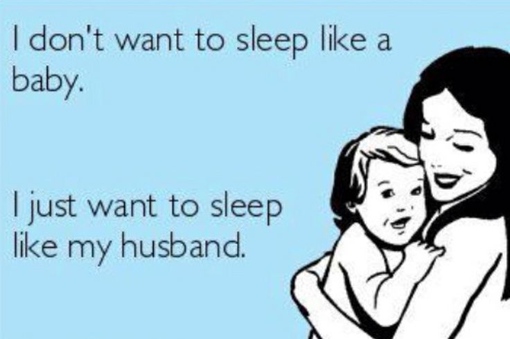 sleep like husband